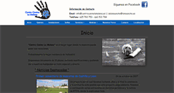 Desktop Screenshot of centrocaninolamalena.es